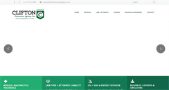 Desktop Screenshot of cliftoninsuranceagency.com