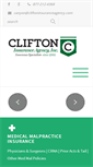 Mobile Screenshot of cliftoninsuranceagency.com
